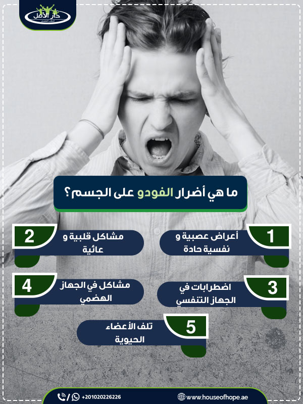 ما هي أضرار الفودو على الجسم؟