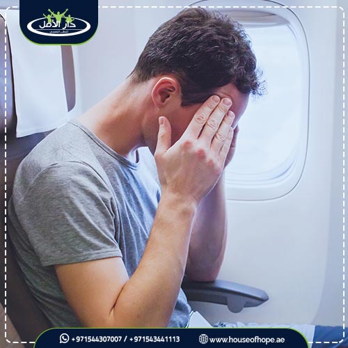 أسباب فوبيا الطيران