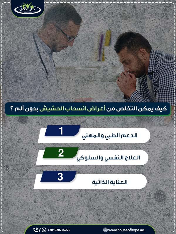 متى تنتهي أعراض انسحاب الحشيش؟ هل 7 أيام تكفي للشفاء؟ 2 كيف يمكن التخلص من أعراض انسحاب الحشيش بدون ألم ؟