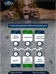 ما هي أنواع المخدرات الأكثر انتشارا في إدمان البنات ؟